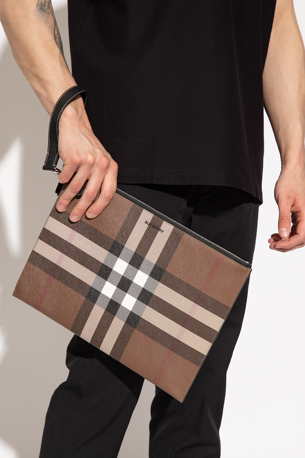 Burberry clutch bag outlet men